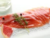 Gravlax de truite arc en ciel