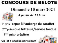 Concours de belote