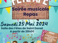 Fête APE Soirée musicale repas