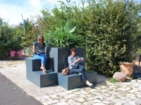 Module jardinière plus  assises